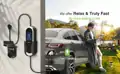 ZENCAR E-PRO (3en1) Cargador Portátil EV Tipo 2 - Schuko / CEE 5-pin / Tipo 2 | 16A | 3-fase | 11 kW | WiFi | App | 5m