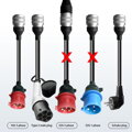 ZENCAR E-PRO (3en1) Cargador Portátil EV Tipo 2 - Schuko / CEE 5-pin / Tipo 2 | 16A | 3-fase | 11 kW | WiFi | App | 5m