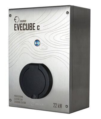 EVECUBE C - 22kw AC estación de carga  (OCPP 1.6 + Smart WebServer + consumption measurement) 