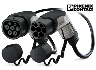 PHOENIX CONTACT cable de carga TIPO 2 | 32A | 1fase | 7,4kW | 5m