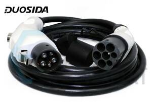 DUOSIDA cable de carga TIPO 1 | 32A | 1fase | 7,4kW |  5 - 8m