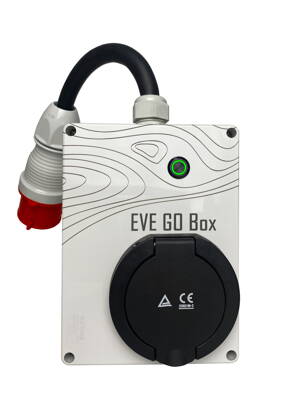 Wallbox portátil / adaptador EVE GO Box Typ 2 16A - 11kW / 32A - 22kW